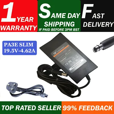£16.99 • Buy For DELL STUDIO 1535 1555 1557 1558 Laptop Adapter Slim Charger 19.5v - 4.62a