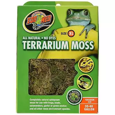 Zoo Med Green Terrarium Moss Reptile Substrate For Humid Terrariums Or Plants • $11.99