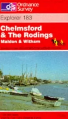 Chelmsford And The Rodings (Explorer Maps) By Ordnance Survey Sheet Map Folded • £4.99