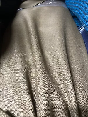 £7 • Buy Army Khaki Wool Blend Military Re-enactment Vintage Width 150 Cm Per Metre