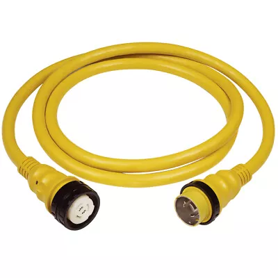 Marinco 50A 125V Shore Power Cable - 50' - Yellow • $471.77