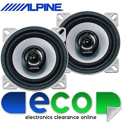 ALPINE MERCEDES BENZ SPRINTER Alpine 360 Watts 10cm Top Dashboard Car Speakers • £34.95