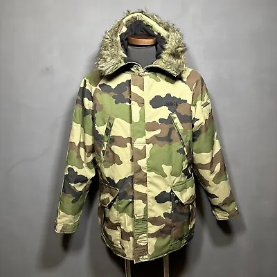 ADDICT Mens Camo Waterproof Down Filled Ski Snowboard  Jacket Large • £96.99