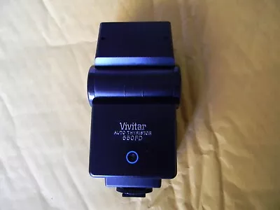 Vivitar 550FD Shoe Mount Flash For Canon/Ricoh - Very Good Cosmetic Condition • $19.99