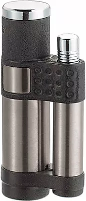 Vector Stratos Single Jet Torch Cigar Lighter - Black Crackle - New • $29.95