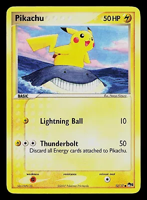 Pokemon Card - Pikachu POP Series 5 12/17 Pikachu Riding Wailmer Non Holo • $19.99