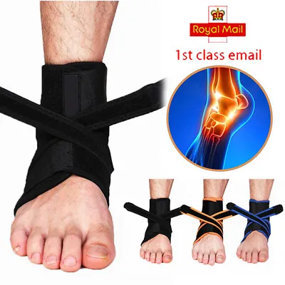Foot Drop Orthotic Correction Ankle Support Brace Plantar Fasciitis Sport Wrap H • £12.79