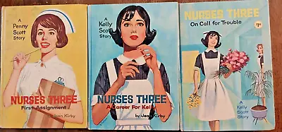 3 Book Collection - Vintage Penny & Kelly Scott Nurse Stories • $12.50