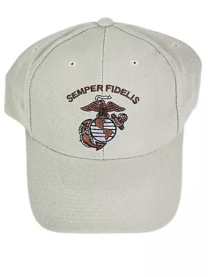 U.S. MARINE Hat Corps Logo Military Wool Cap Semper Fidelis Embroidered New  • $12.99
