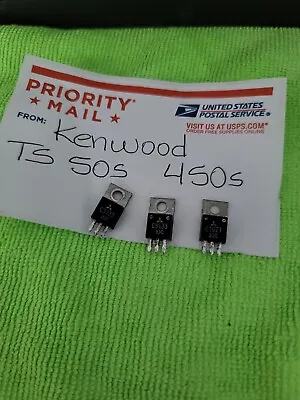 3 Transistors For Kenwood Hf Transceiver  Ts 450s Ts 50s • $35
