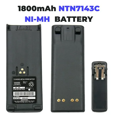 1X 1800mAh NTN7143 Ni-MH Battery For MOTOROLA HT1000 MTS2000 MT2000 GP900 GP1200 • $28.99