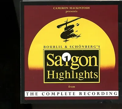 Miss Saigon - Highlights / Soundtrack • £3.25