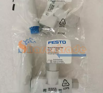 $88.47 • Buy 1PC New Festo VN-14-H-T4-PI4-VI5-RO2 547705 Vacuum Generator