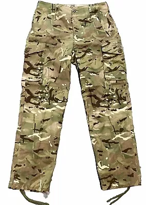 New Genuine British Army Arctic Issue Windproof MTP Heavy Duty Combat Trousers • £30