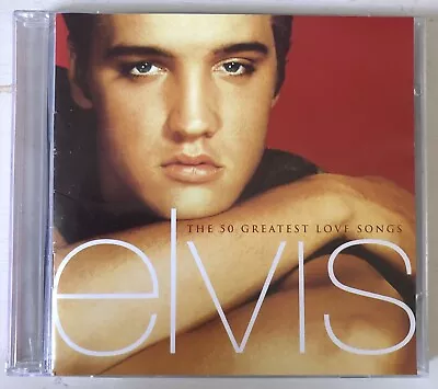 ELVIS PRESLEY  The 50 Greatest Love Songs  Rare 2001 50Trk 'Best Of' 2CD • $7