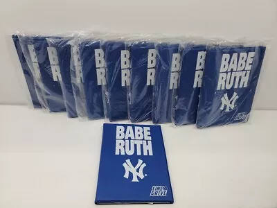 Babe Ruth Lot Of 10 LINE DRIVE 20 CARD HOLDER ALBUM WITH BABE RUTH STORY • $55.96