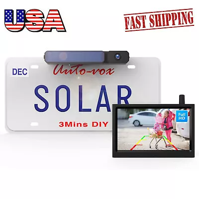 AUTO-VOX Upgrade Solar Wireless Car Backup Reverse Camera 5   Rear View Monitor • $99.99