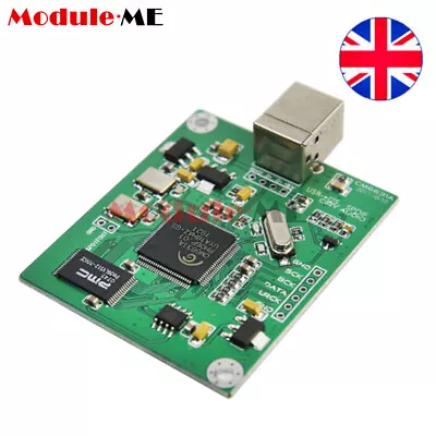 CM6631A Digital Interface Module DAC Board USB To IIS SPDIF Output 24Bit 192K UK • £40.99