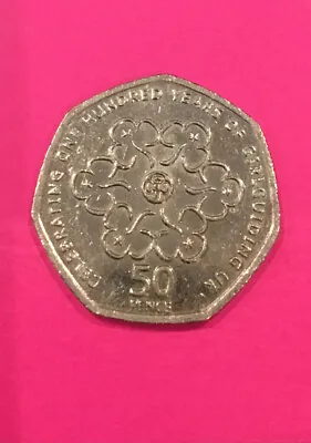 50p Coin 2010 100 Years Of Girl Guides Coin FREEPOST • £2.20