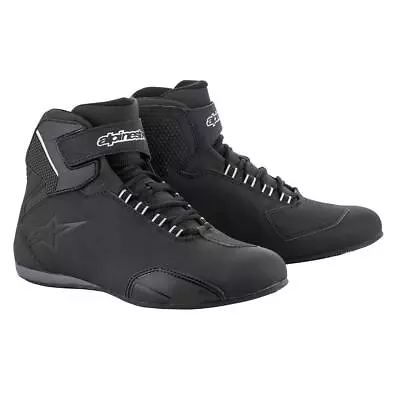 Alpinestars Sektor Waterproof Motorcycle Boots Lightweight Bike Shoes Black • $171.26