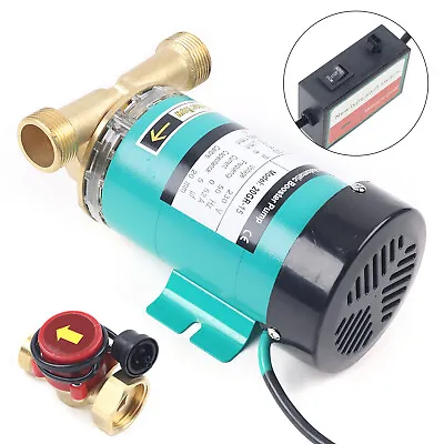120W  Electric Home Boost Domestic Hot Water Booster Mains Pressure Shower Pump • £67.45
