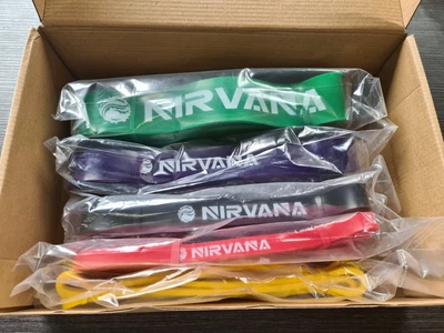 $39.95 • Buy Set Of 5 Heavy Duty Nirvana Resistance Training Bands 