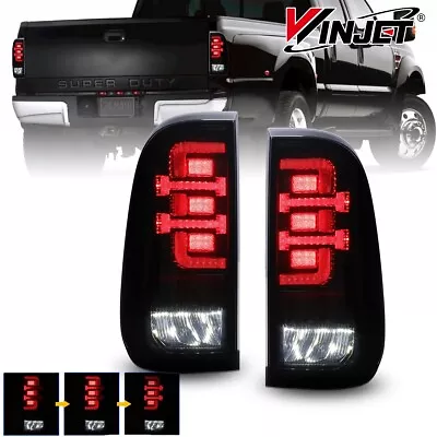 LED Tail Lights For 2008-2016 Ford F250 F350 F450 Super Duty Sequential Lamps  • $183.99