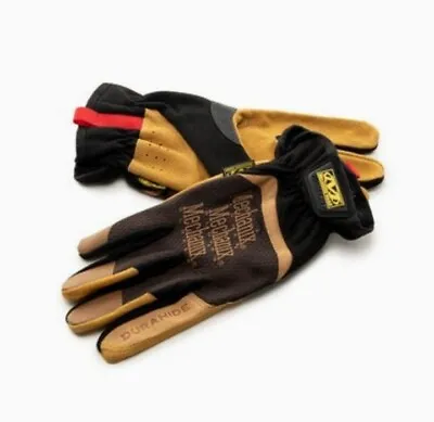 MECHANIX WEAR  Comfortable Durahide Leather Fast Fit Gloves ONE PAIR LARGE • $15.50