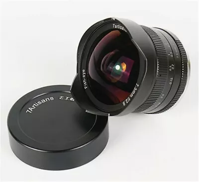 7artisans 7.5mm F2.8 Fisheye Wide Angel Lens For Panasonic GH5 Olympus M4/3 MFT • £154.80