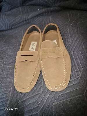 Worn Once Classic Suede Slip-On Flat Casual Shoes Lazy Loafers  Men's Shoes  • £0.99