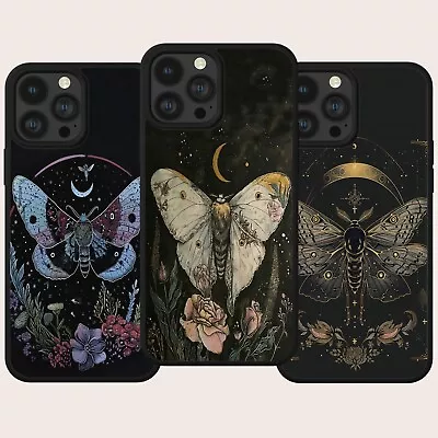 Witch Moth Butterfly Gothic Phone Case Cover For Iphone Samsung Google Pixel • £7.99