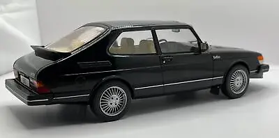 Saab 900 Turbo 1981 In Black 1:18 Scale Diecast Car Model From Motor Car Group • £79