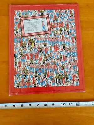 NEW SEALED WHERE'S WALDO 80 Piece Puzzle 12.25  X 9.75  2000 Extra Find Items • $8.06