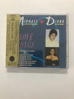 Sealed Michael Jackson / Diana Ross Love Songs JAPAN CD POCT-1537 OBI Jackson 5 • $39.99