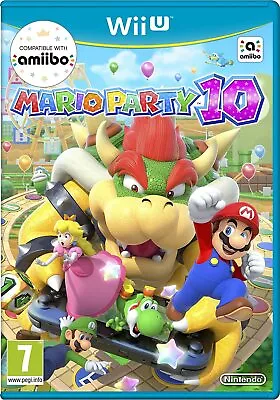 Mario Party 10 - Wii U Mint Condition Fast And UK Stock • $52.73