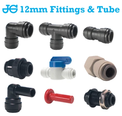 £14.95 • Buy 12MM John Guest Push Fit Water Fittings - Caravan / Motorhome / Boat / Campervan