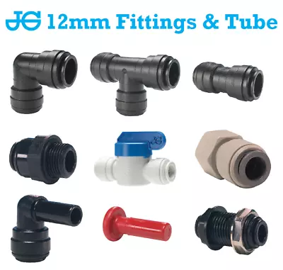 £5.95 • Buy 12MM John Guest Push Fit Water Fittings - Caravan / Motorhome / Boat / Campervan