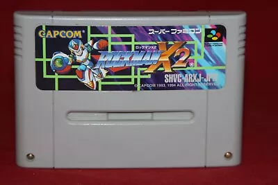 Rockman X2 (Nintendo Super Famicom SFC 1994) Authentic Game Cartridge • $23