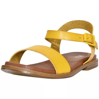 Mia Women's Karina Sandals Yellow Strappy Shoes • $44.95