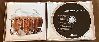 BROADCAST AMPHETAMINE S/t CD 1997 JEFF ANGELL PRIVATE PRESS HARD ROCK RARE OOP • $9.99
