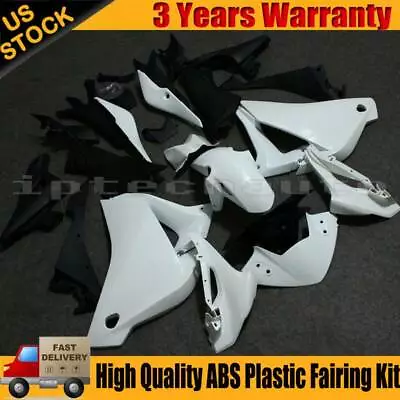 Unpainted ABS Fairing Kit For Honda CBR250R 2011-2013 2012 Pre-Drilled Body Set • $202.90