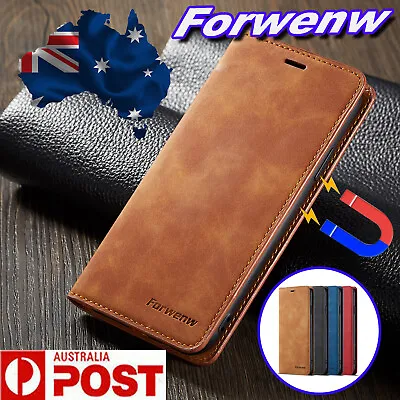 $13.69 • Buy IPhone XS Max XR 7 8 6S Plus 12  5S Se 11 Pro Max Leather Wallet Flip Case Cover