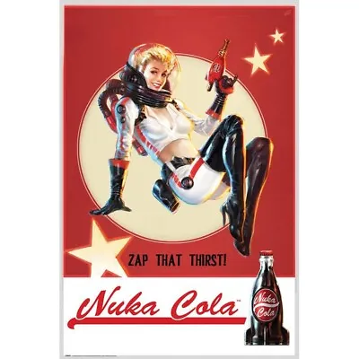 Fallout Poster Nuka Cola Approx 61cm X 91cm Official Licensed NEW UK STOCK • £8.99