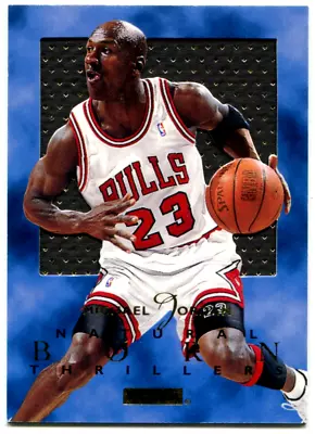1995-96 Skybox EX Michael Jordan Natural Born Thrillers Insert SP Chicago Bulls • $675