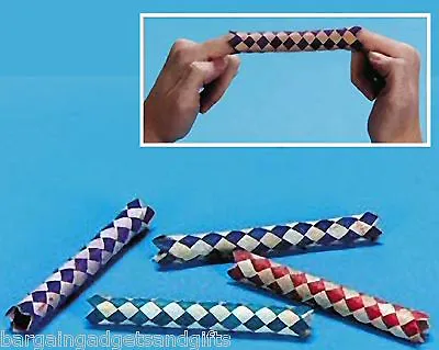 £32.99 • Buy Wholesale 144 Chinese Finger Traps Childrens Birthday Party Bag Toy Filler  Gift