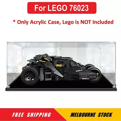 Acrylic Display Case For LEGO 76023 The Tumbler BATMAN Box Dust Proof Glue Free • $69.95