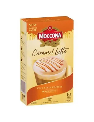 Moccona Caramel Latte Coffee Sachets 10s • $5.12