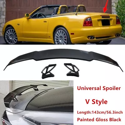 Fit For Maserati Spyder 2002-06 Trunk Lid Racing Spoiler Wing Universal Painted • $99.88