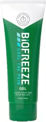 Biofreeze Pain Relieving Gel 118ml Fast Acting For Muscle Joint & Back Pain. • £10.60