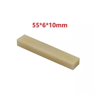 2pcs Bone Blank Guitar Nut / Saddle Material For Guitar Bass Parts DIY • $13.82